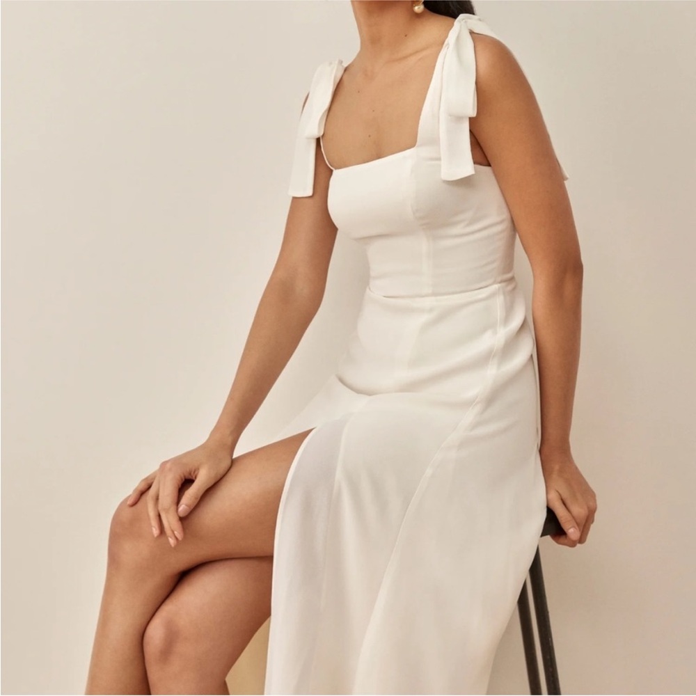NWT reformation twilight dress in ivory - Picture 3 of 9